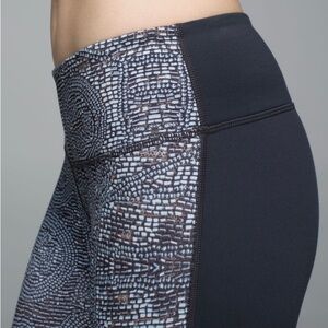 LULULEMON Wunder Under Legging Yoga Pant Mosaic Pattern Luon Athleisure Pilates